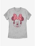 Disney Minnie Mouse Love Rose Womens T-Shirt, ATH HTR, hi-res