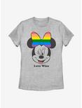 Disney Minnie Mouse Love Wins Womens T-Shirt, ATH HTR, hi-res