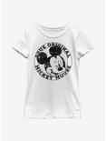 Disney Mickey Mouse Original Mickey Youth Girls T-Shirt, WHITE, hi-res