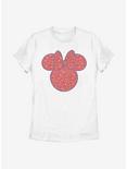 Disney Minnie Mouse Americana Paisley Womens T-Shirt, WHITE, hi-res