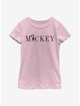 Disney Mickey Mouse Simply Mickey Youth Girls T-Shirt, PINK, hi-res