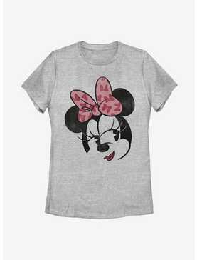 Disney Minnie Mouse Face Womens T-Shirt, , hi-res