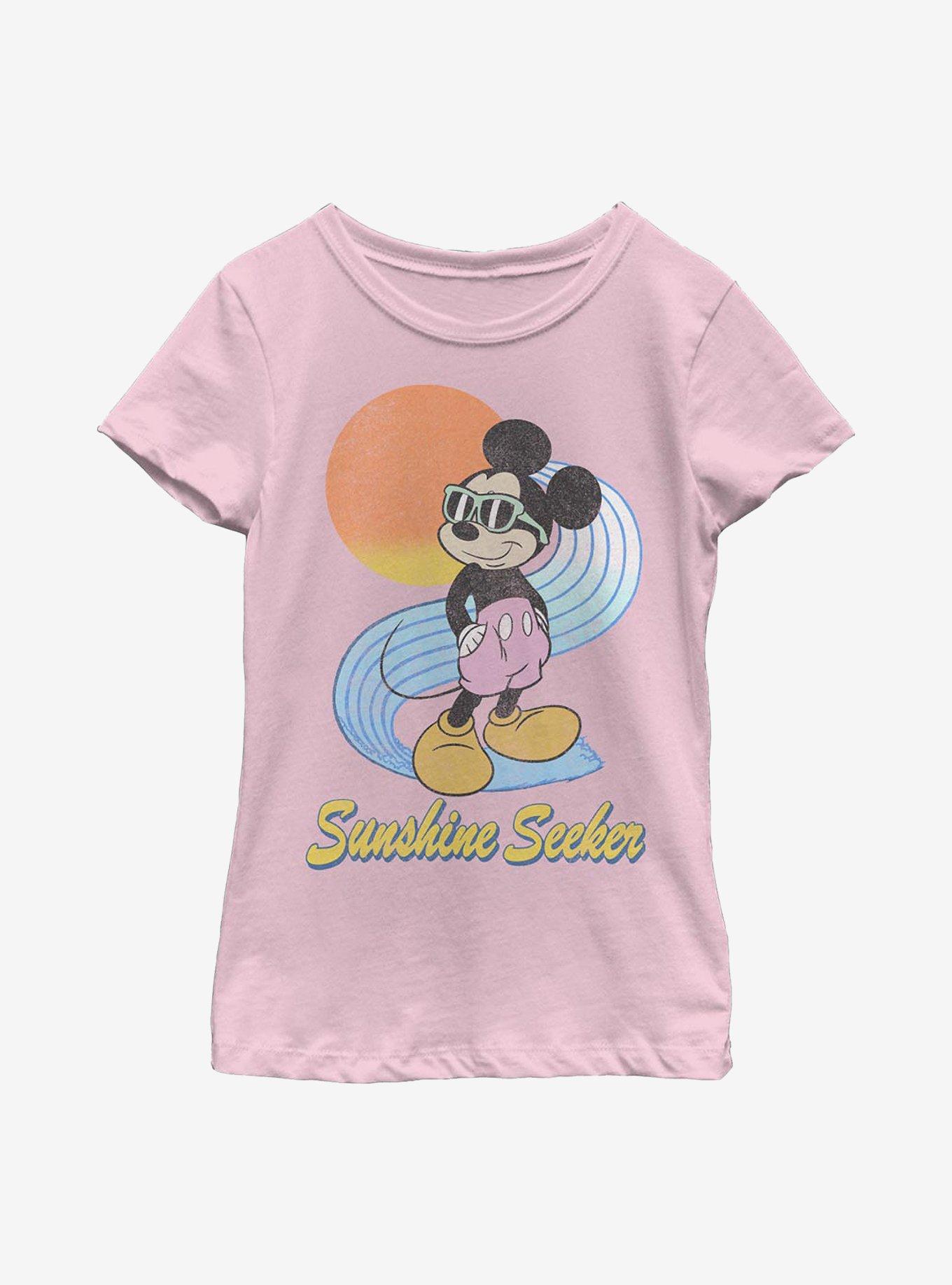 Disney Mickey Mouse Sunshine Seeker Youth Girls T-Shirt, , hi-res