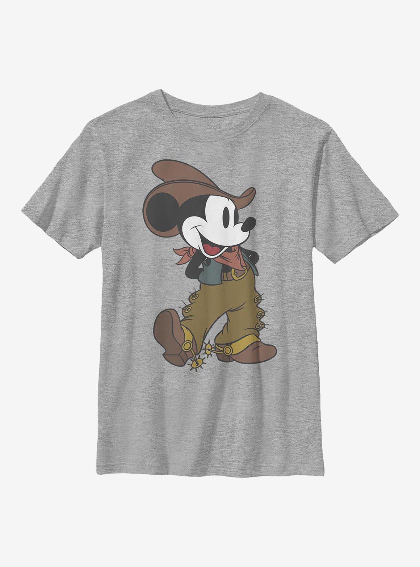 Disney Mickey Mouse Cowboy Mickey Youth T-Shirt, , hi-res
