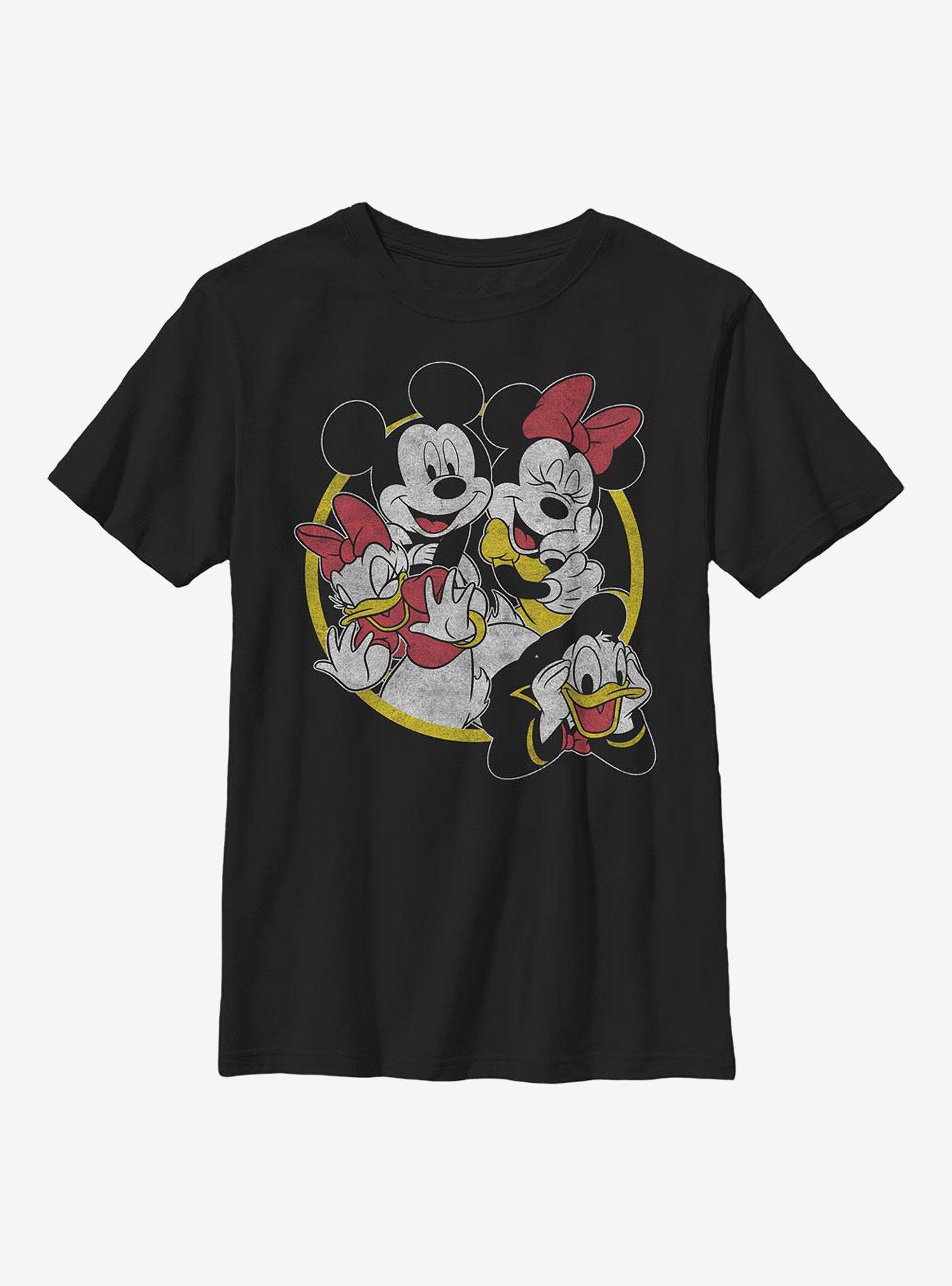 Disney Mickey Mouse The Couples Youth T-Shirt, BLACK, hi-res