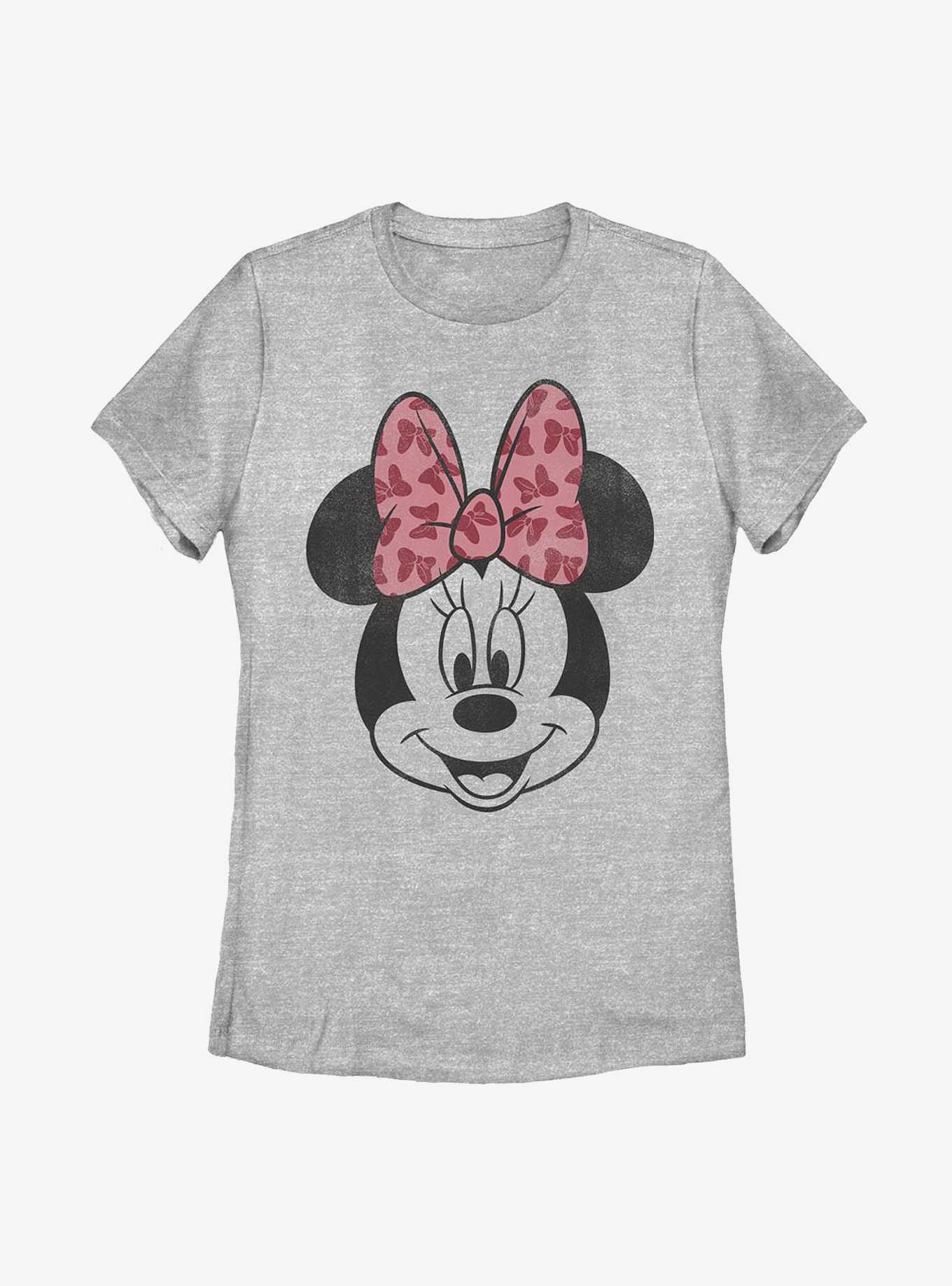 Disney Minnie Mouse Modern Minnie Face Womens T-Shirt, , hi-res