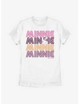 Disney Minnie Mouse Retro Stack Minnie Womens T-Shirt, , hi-res