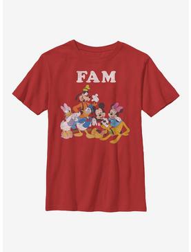 Disney Mickey Mouse Fam Youth T-Shirt, , hi-res