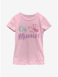 Plus Size Disney Minnie Mouse Oh Minnie Youth Girls T-Shirt, PINK, hi-res