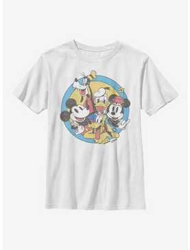 Disney Mickey Mouse Fab Five Friends Youth T-Shirt, , hi-res