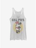 Disney Minnie Mouse Girl Power Minnie Womens Tank Top, WHITE HTR, hi-res