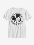 Disney Mickey Mouse Original Mickey Youth T-Shirt, WHITE, hi-res