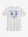 Disney Mickey Mouse Starry Mickey Youth T-Shirt, WHITE, hi-res