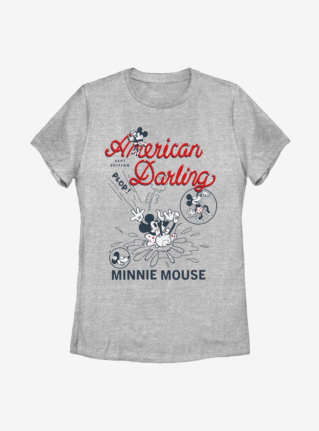 Disney Minnie Mouse Darling Comic Womens T-Shirt, , hi-res