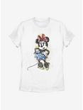 Disney Minnie Mouse Artsy Minnie Womens T-Shirt, WHITE, hi-res