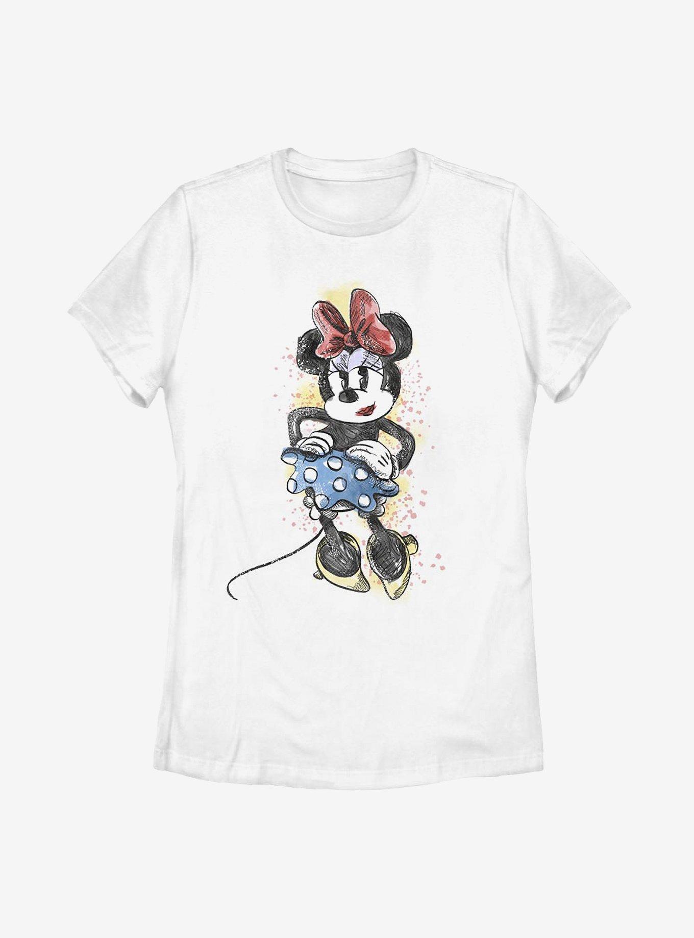Disney Minnie Mouse Artsy Minnie Womens T-Shirt, , hi-res