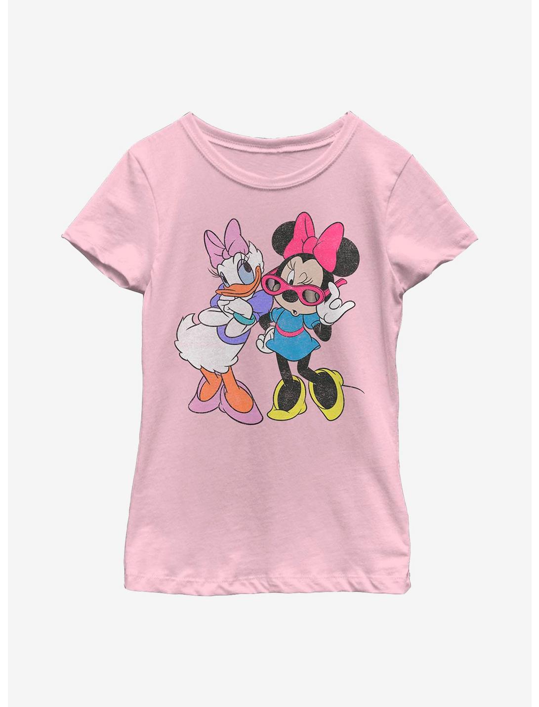 Disney Minnie Mouse Just Girls Youth Girls T-Shirt, PINK, hi-res