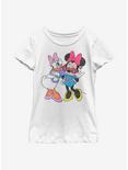 Disney Minnie Mouse Just Girls Youth Girls T-Shirt, WHITE, hi-res