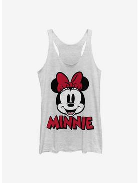 Disney Minnie Mouse Chenille Patch Womens Tank Top, , hi-res