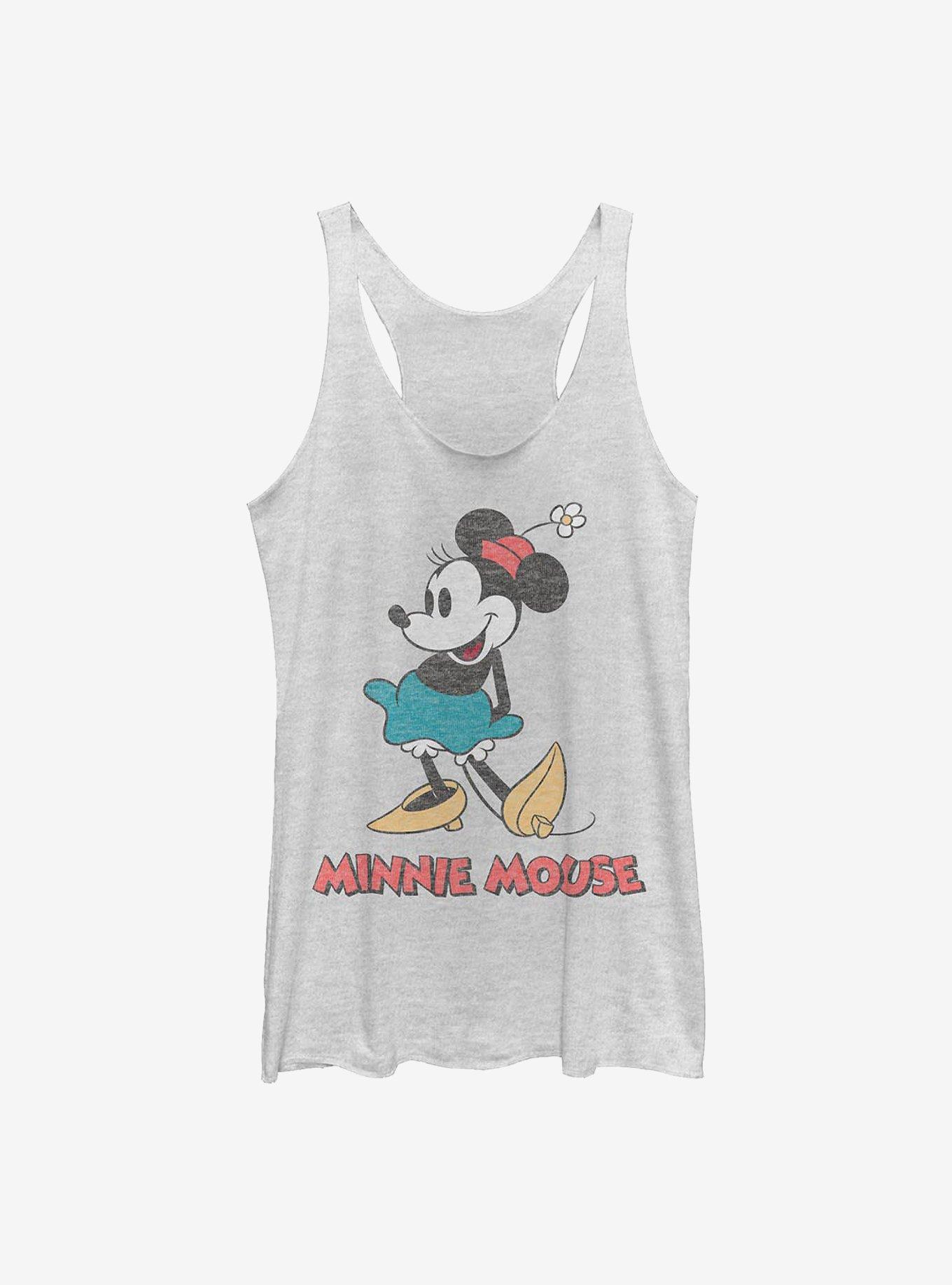 Disney Minnie Mouse Vintage Minnie Womens Tank Top
