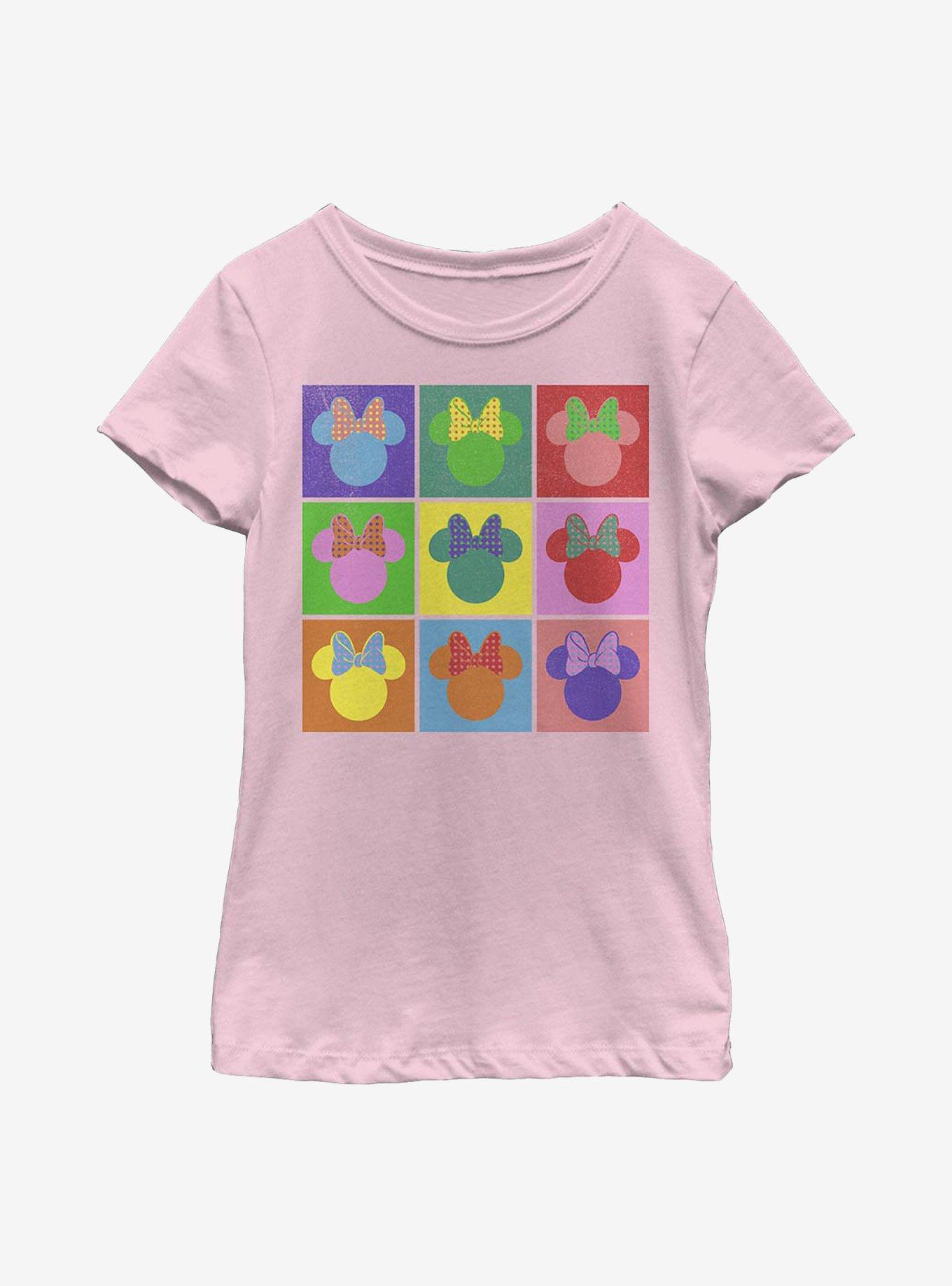 Disney Minnie Mouse Warhol Minnie Youth Girls T-Shirt, , hi-res