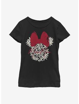 Disney Minnie Mouse Floral Minnie Youth Girls T-Shirt, , hi-res