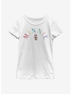 Disney Minnie Mouse Rainbow Youth Girls T-Shirt, , hi-res