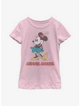 Disney Minnie Mouse Vintage Minnie Youth Girls T-Shirt, , hi-res