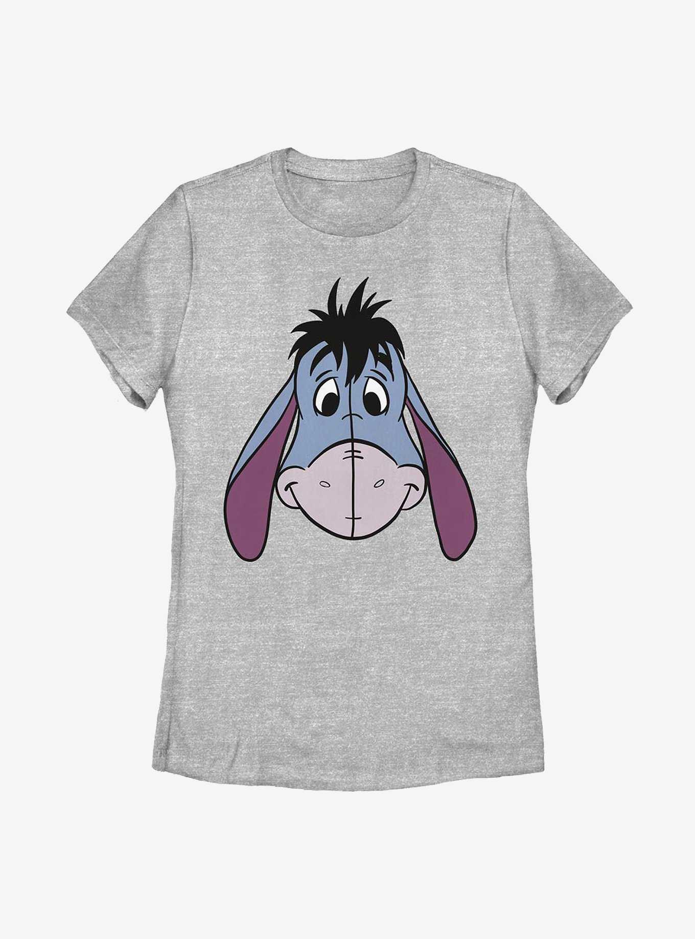 Disney Winnie The Pooh Eeyore Big Face Womens T-Shirt, , hi-res