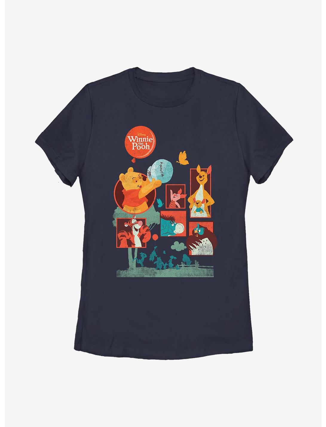 Disney Winnie The Pooh And Friends Womens T-Shirt, NAVY, hi-res