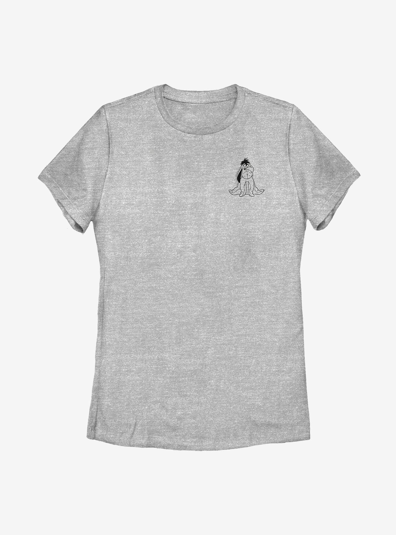 Disney Winnie The Pooh Vintage Line Eeyore Womens T-Shirt