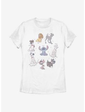 Disney Classic Dogs Womens T-Shirt, , hi-res