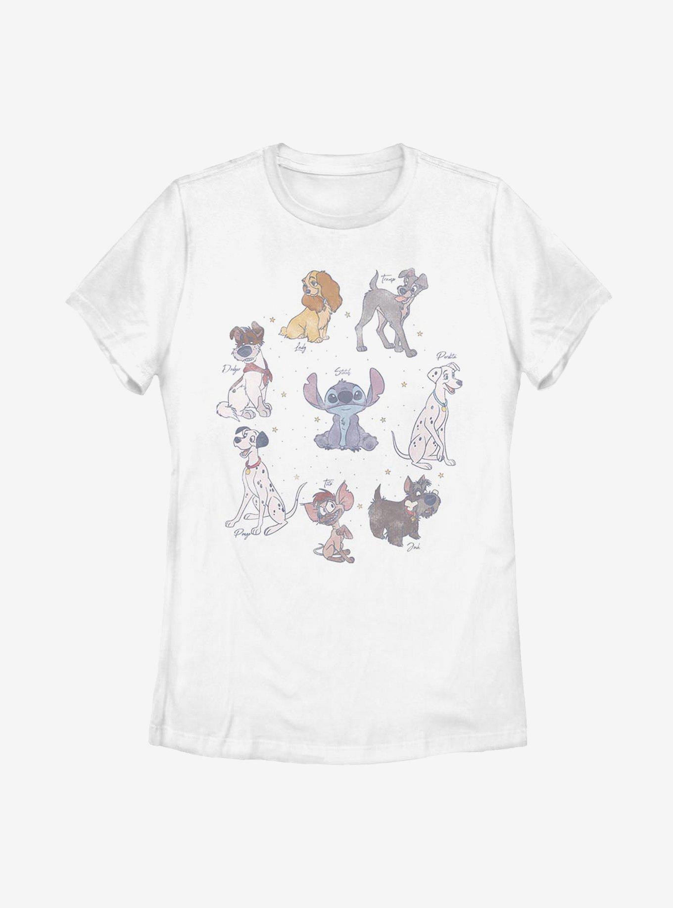 Disney Classic Dogs Womens T-Shirt, , hi-res