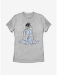 Disney Winnie The Pooh Basic Sketch Eeyore Womens T-Shirt, ATH HTR, hi-res