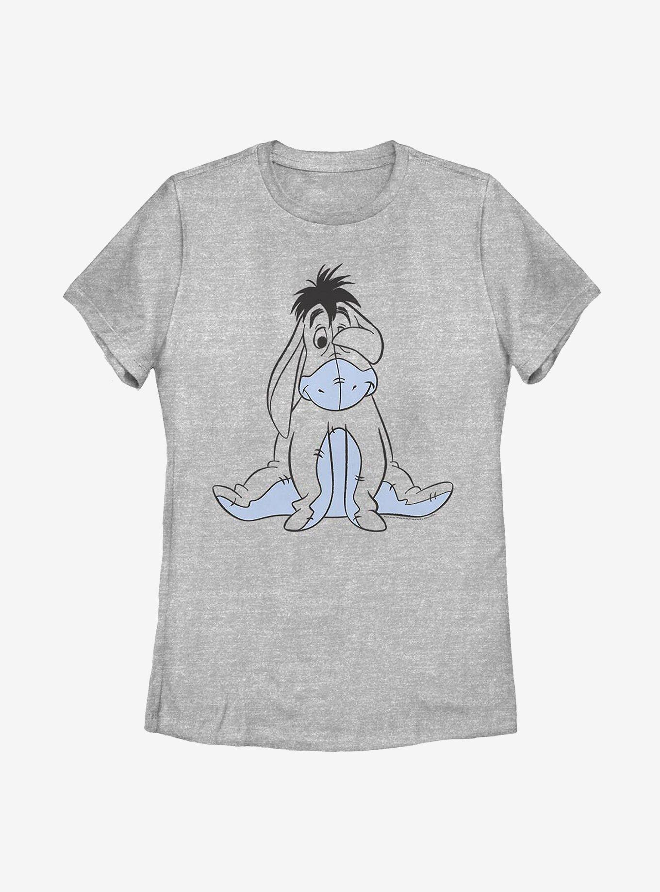 Disney Winnie The Pooh Basic Sketch Eeyore Womens T-Shirt, , hi-res