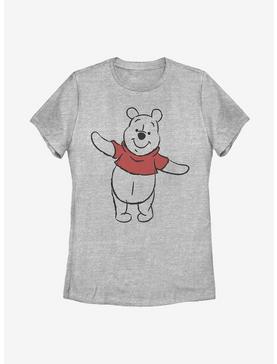 Disney Winnie The Pooh Basic Sketch Pooh Womens T-Shirt, , hi-res