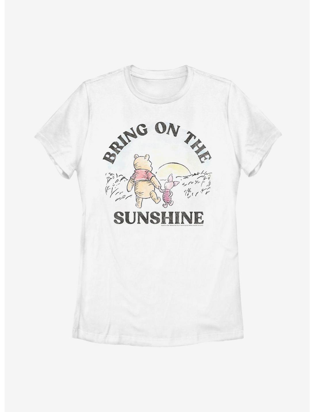 Disney Winnie The Pooh Bring On The Sunshine Womens T-Shirt, WHITE, hi-res