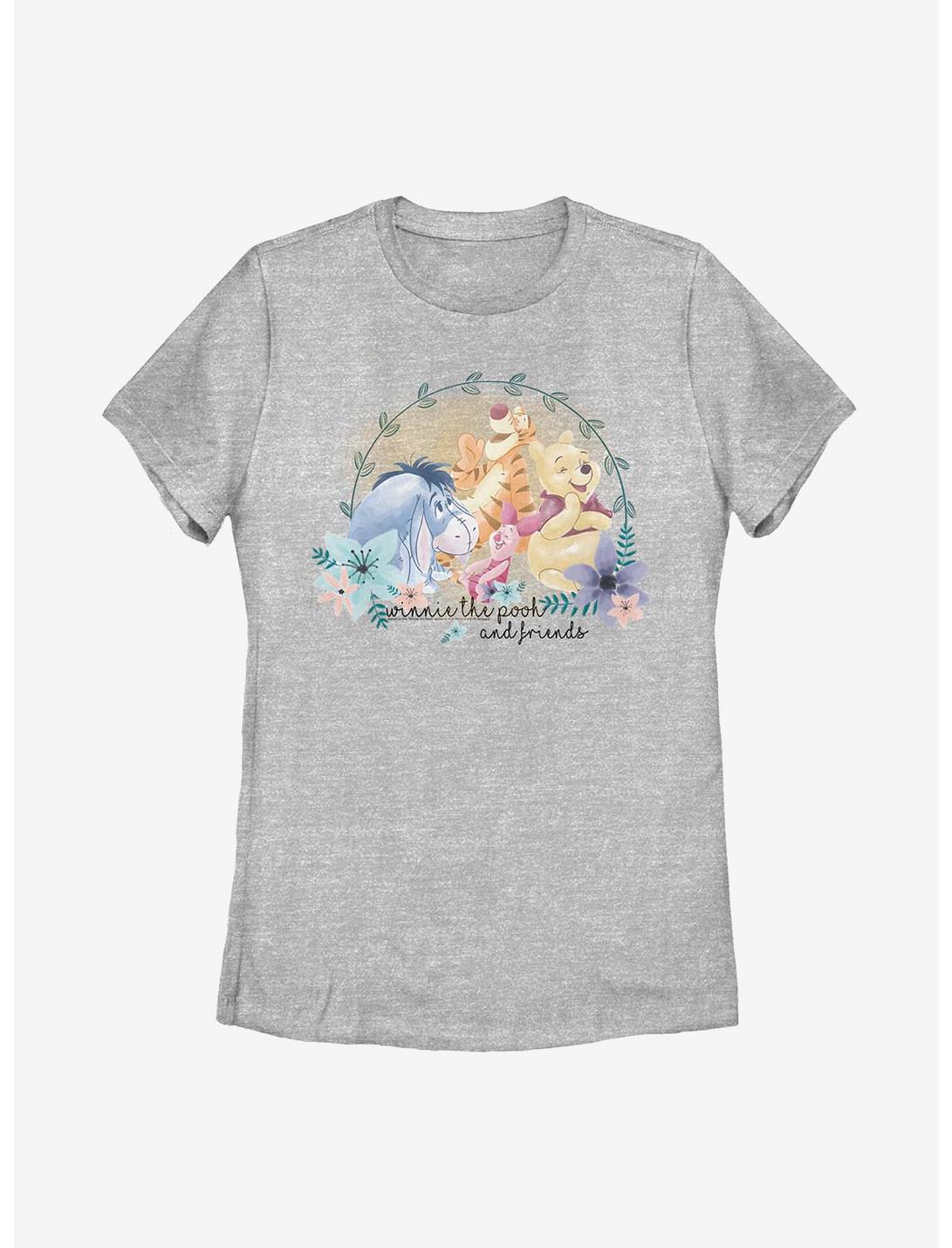 Disney Winnie The Pooh And Friends Womens T-Shirt, ATH HTR, hi-res