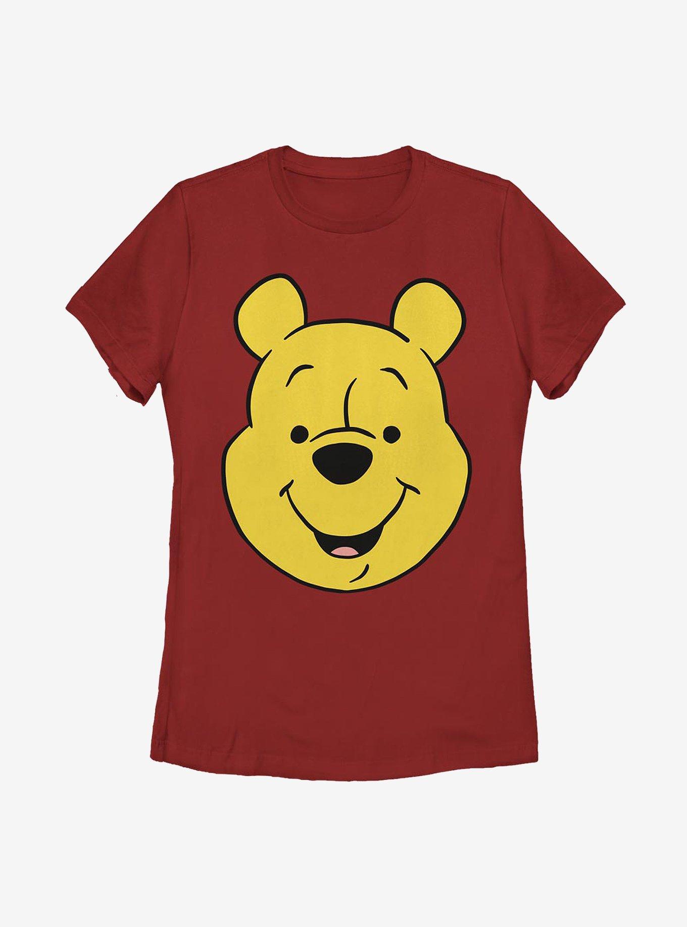 Disney Winnie The Pooh Big Face Womens T-Shirt, , hi-res