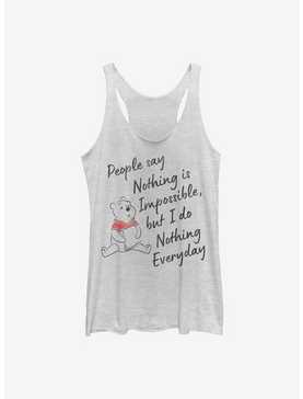 Disney Winnie The Pooh Nothing Is Impossible Womens Tank Top, , hi-res