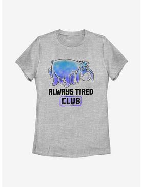 Disney Winnie The Pooh Eeyore Tired Club Womens T-Shirt, , hi-res
