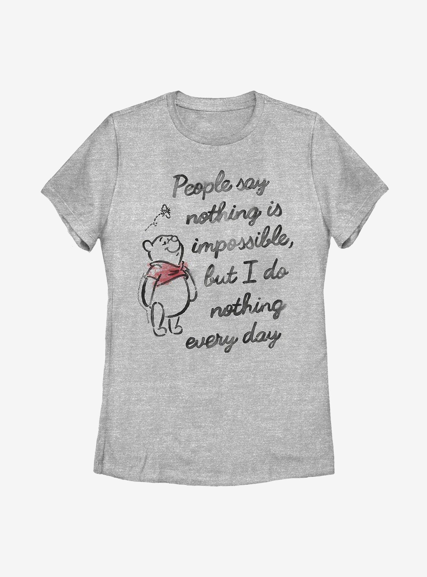 Disney Winnie The Pooh Impossible Womens T-Shirt, , hi-res