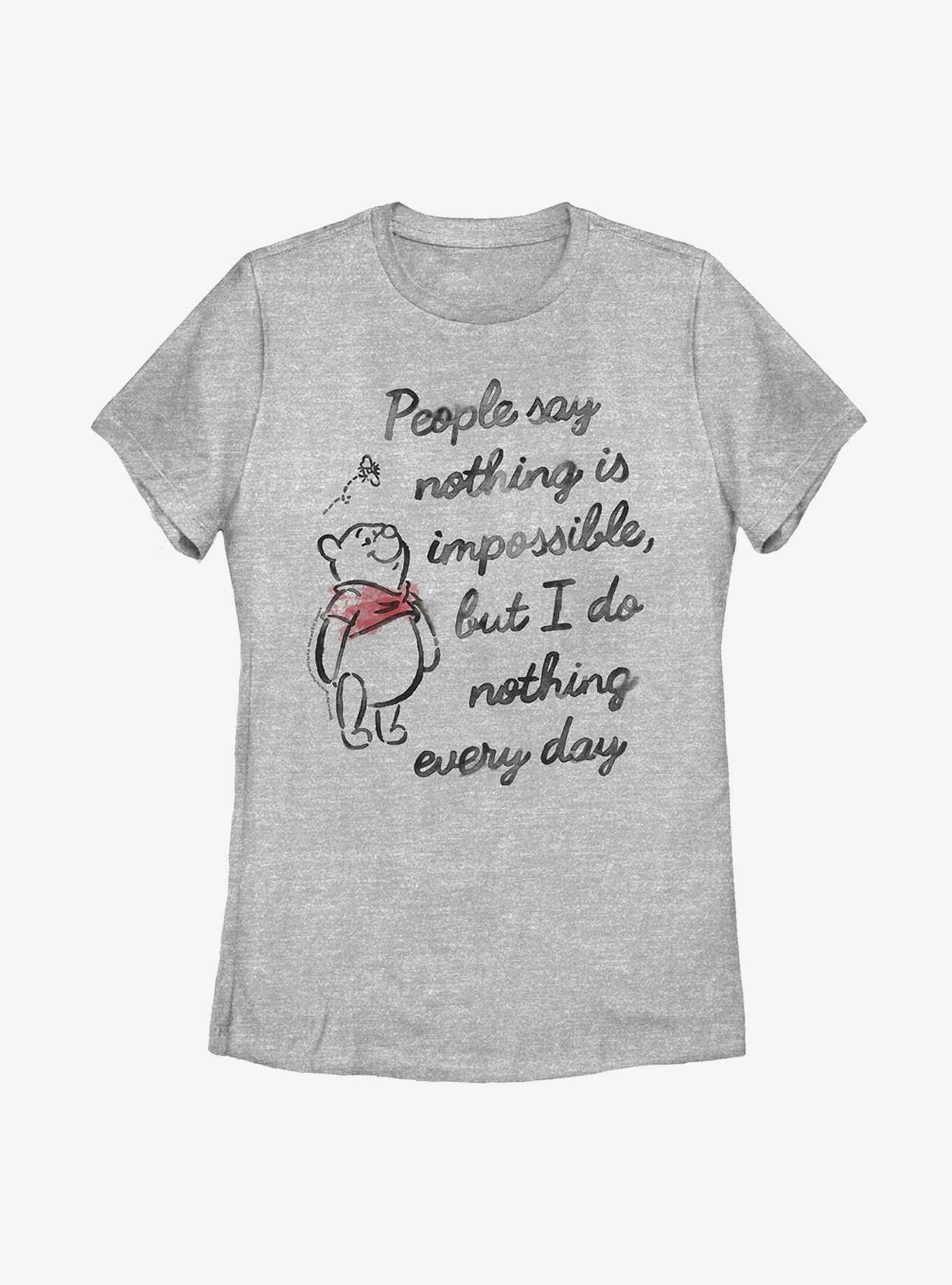 Disney Winnie The Pooh Impossible Womens T-Shirt, , hi-res