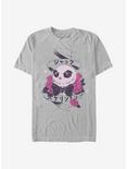 Disney The Nightmare Before Christmas Japanese Text T-Shirt, SILVER, hi-res