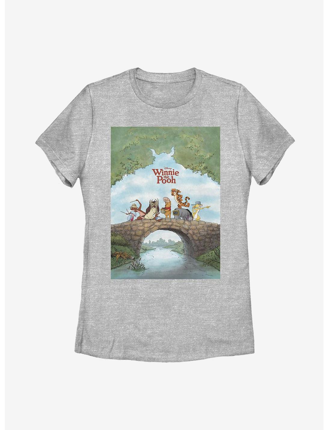 Disney Winnie The Pooh Poster Womens T-Shirt, ATH HTR, hi-res