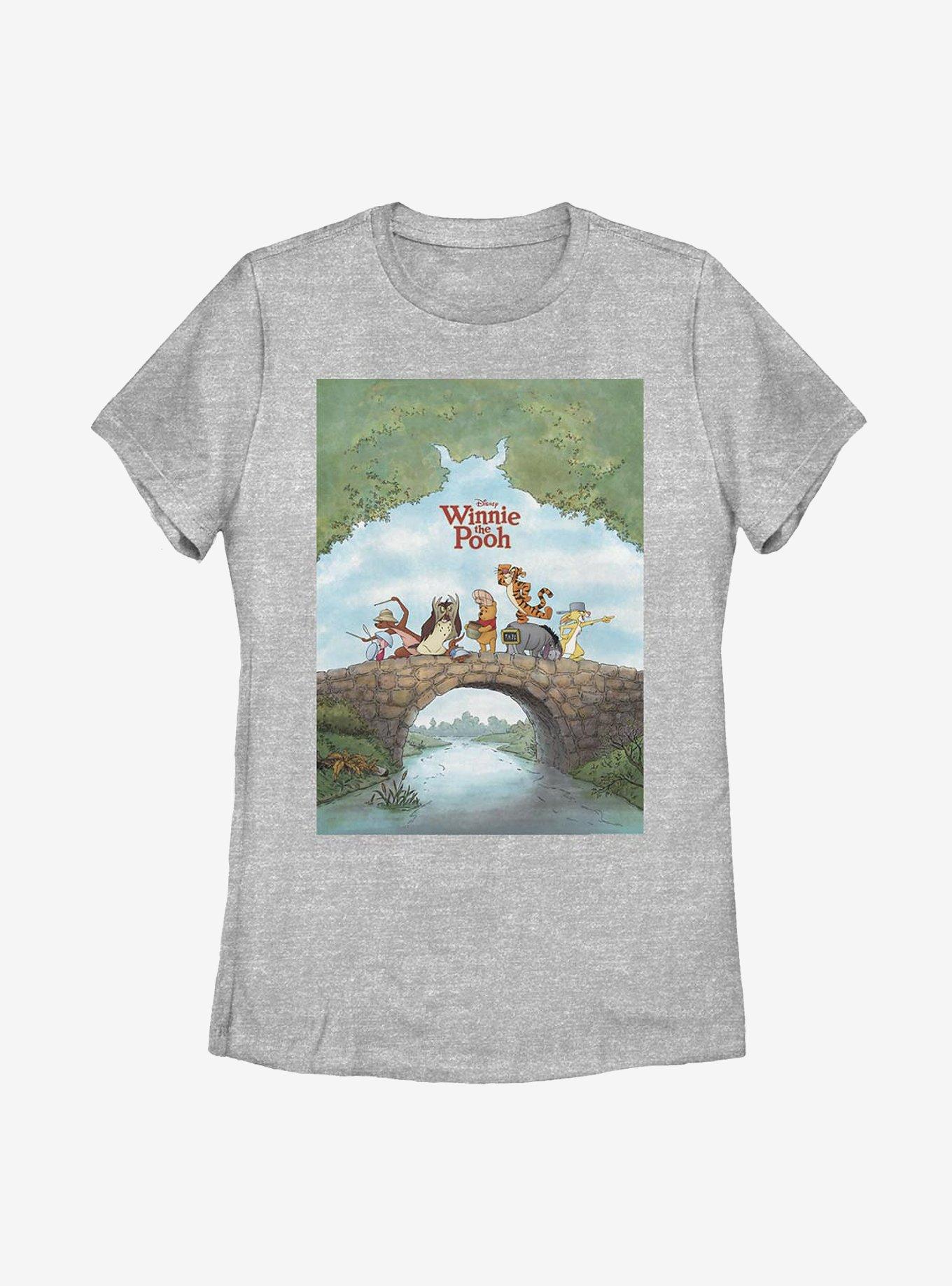 Disney Winnie The Pooh Poster Womens T-Shirt, , hi-res