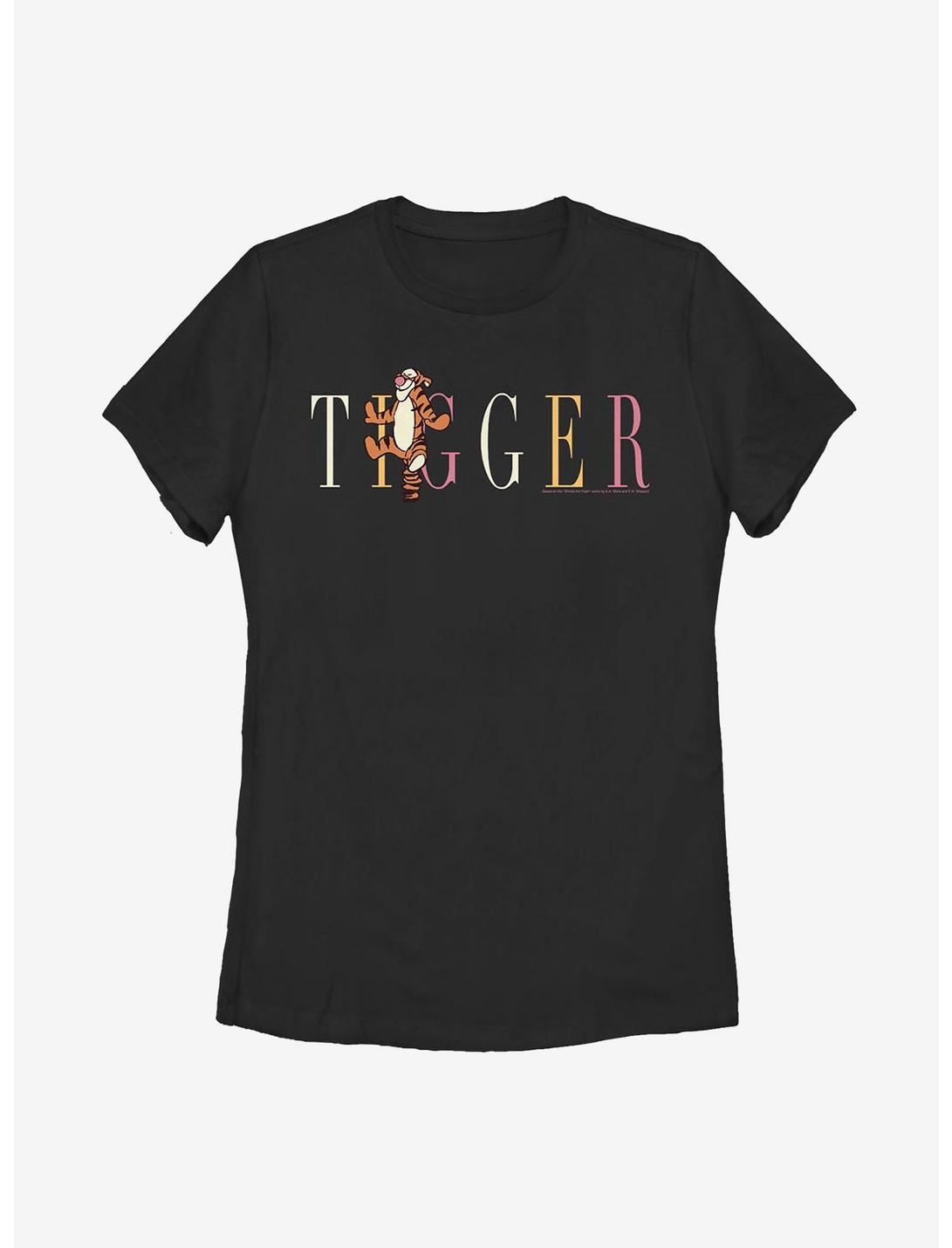 Disney Winnie The Pooh Tigger Fashion Womens T-Shirt, BLACK, hi-res