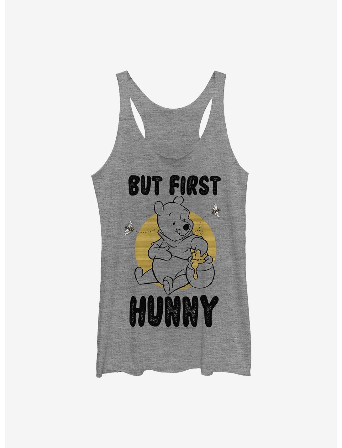 Disney Winnie The Pooh First Hunny Womens Tank Top, GRAY HTR, hi-res