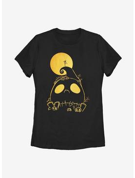 Disney The Nightmare Before Christmas cemetery Womens T-Shirt, , hi-res