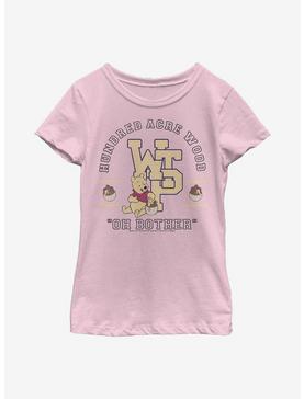 Disney Winnie The Pooh Collegiate Youth Girls T-Shirt, , hi-res